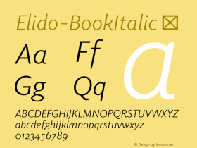 Elido-BookItalic