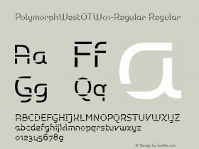 PolymorphWestOT-Regular