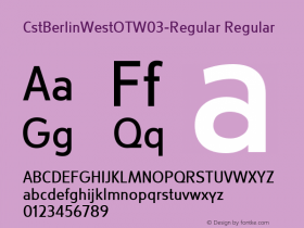 CstBerlinWestOT-Regular