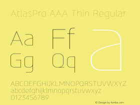 AtlasPro AAA Thin