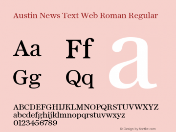 Austin News Text Web Roman