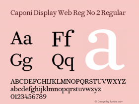 Caponi Display Web Reg No 2