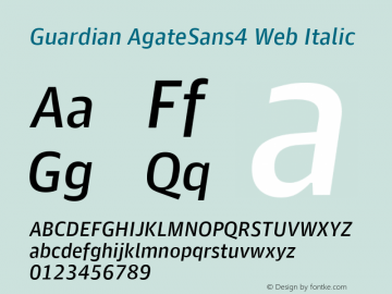 Guardian AgateSans4 Web
