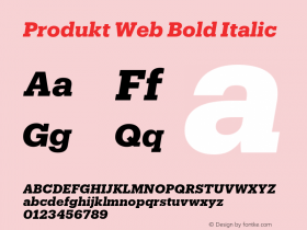 Produkt Web Bold