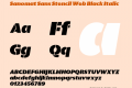 Sanomat Sans Stencil Web