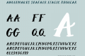 AngieMakes Seafair Italic