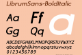 LibrumSans-BoldItalic