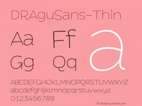 DRAguSans-Thin