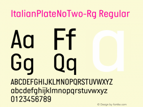ItalianPlateNoTwo-Rg