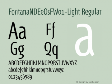 FontanaNDEeOsF-Light