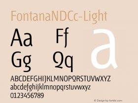 FontanaNDCc-Light