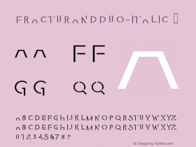 FracturaNDDuo-Italic