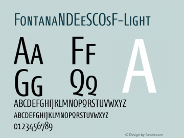 FontanaNDEeSCOsF-Light