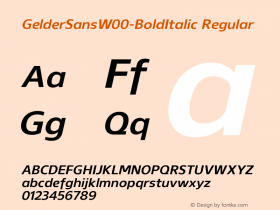 GelderSans-BoldItalic