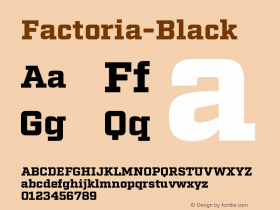 Factoria-Black