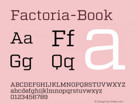 Factoria-Book