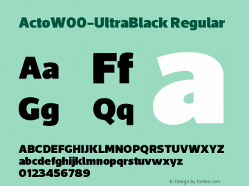 Acto-UltraBlack