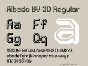 Albedo BV 3D