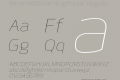 Bitner-UltraLightItalic