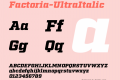 Factoria-UltraItalic