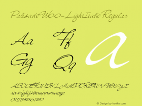 Palisade-LightItalic