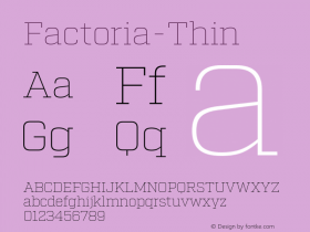 Factoria-Thin