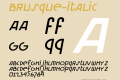 Brusque-Italic