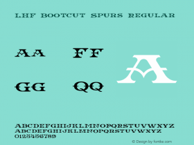 LHF Bootcut Spurs
