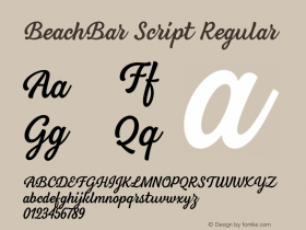 BeachBar Script