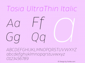 Tosia UltraThin