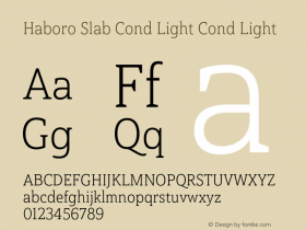 Haboro Slab Cond Light