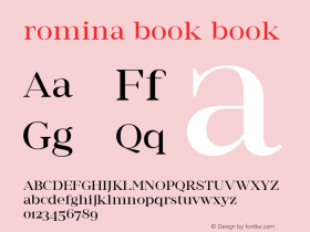 romina book