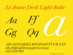 Le Jeune Deck Light