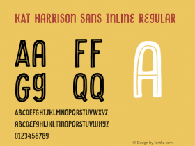 KAT Harrison Sans Inline