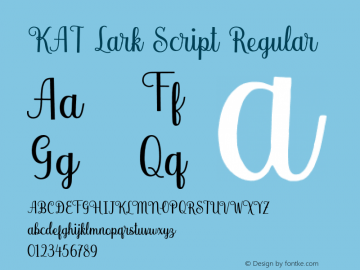 KAT Lark Script