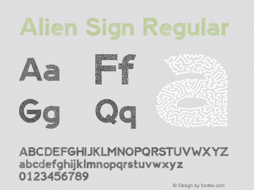 Alien Sign