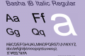 Basha 1B Italic