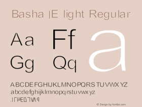 Basha 1E light