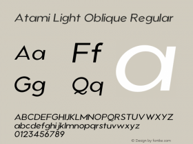 Atami Light Oblique