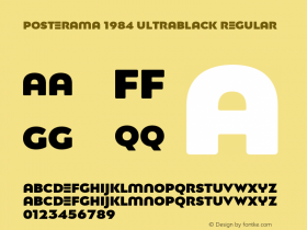 Posterama 1984 UltraBlack