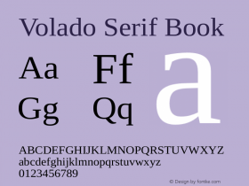 Volado Serif