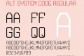 Alt System Code