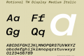 Rational TW Display Medium