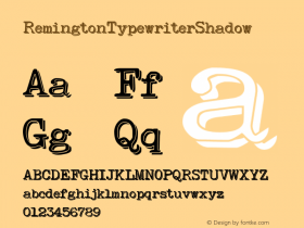 RemingtonTypewriterShadow