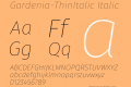 Gardenia-ThinItalic