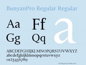 BunyanPro Regular