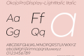 OkojoProDisplay-LightItalic