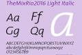 TheMixRio2016 Light