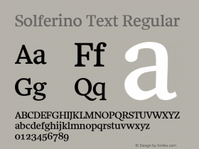 Solferino Text