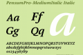 PensumPro-MediumItalic